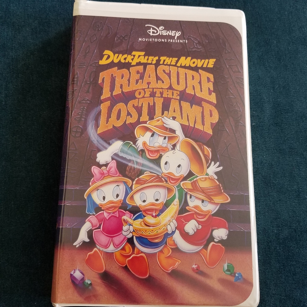 DuckTales Treasure of the Lost Lamp (1991 VHS)